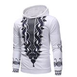 2020 New African Dresses for Men Print Rich Bazin Long Sleeve Hoodies Mens Africa Fashion Tops M-3XL Dashiki Clothes