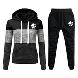 2020 New Brand Tracksuit Women Pant 2 Piece Sets Woman Sportswear Fleece Thick Hoody+Pants Sport Suits Custom Logo