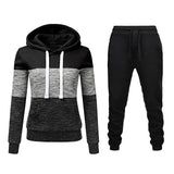 2020 New Brand Tracksuit Women Pant 2 Piece Sets Woman Sportswear Fleece Thick Hoody+Pants Sport Suits Custom Logo