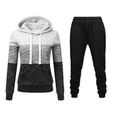 2020 New Brand Tracksuit Women Pant 2 Piece Sets Woman Sportswear Fleece Thick Hoody+Pants Sport Suits Custom Logo