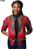 Dashiki African Dresses Clothes for Women Traditional Print Jacket Africa Dress Clothing Bazin Broder New Robe Africaine Tops