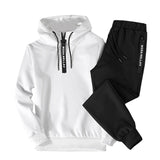Casual tracksuit Set Men Fashion 2020 Jogger Sports Sportswear Suits Spring Autumn Two Pieces Hoodies Pants Set Male Sweat Suit