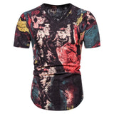 african clothes forest style t-shirt fashion africa clothing 3d tee shirt homme dashiki african dresses for women/men