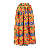 African Dresses for Women 2020 News Ladies Full Sleeve Shoulder Off Festher Dashiki Print Split Skirts Autumn Africna Clothes