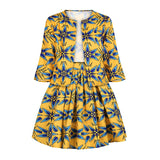 Fashion Ladies African Clothes 2020 News Coat Tutu Skirts Ankara Style Dashiki Print African Dresses for Women Robe Africaine