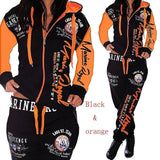 ZOGAA 2020 Women 2PCS Sportwear spring autumn Female Suit Fashion Hooded Joggers Women&#39;s Sports Suit Sets womens tracksuit set