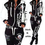 ZOGAA 2020 Women 2PCS Sportwear spring autumn Female Suit Fashion Hooded Joggers Women&#39;s Sports Suit Sets womens tracksuit set