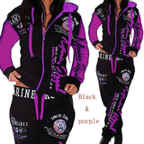 ZOGAA 2020 Women 2PCS Sportwear spring autumn Female Suit Fashion Hooded Joggers Women&#39;s Sports Suit Sets womens tracksuit set
