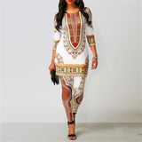 African Dresses for Women 2020 News Top Pants Suit Dashiki Print Ladies Clothes Robe Africaine Bazin Fashion Clothing