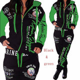 ZOGAA 2020 Women 2PCS Sportwear spring autumn Female Suit Fashion Hooded Joggers Women&#39;s Sports Suit Sets womens tracksuit set