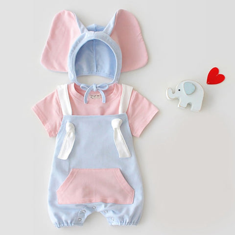 Casual Jumpsuit With Hat