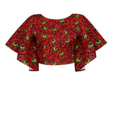 2020 Summer African Clothes Woman Shoulder Off Dresses Dashiki Ethnic Tribe Printing 22colors Fashion Crop Top Outfit Clothing