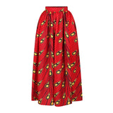 Maxi Skirt & Off-Shoulder Crop Top/Skirt Set for Woman African Ankara Dashiki Clothes Boho Split Sexy Dress Casual Outfits