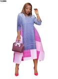 African Loose Dresses For Women 2020 Plus Size Africa Dress African Clothes Stripe Print Dashiki Dress Ankara Africa Clothing