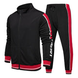 2020 New Autumn Sport Suits Men's Tracksuit Casual Sweat Suits Male Sportswear 2 Piece Set Men Sweatshirts + Pants Streetwear