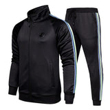 2020 New Autumn Sport Suits Men's Tracksuit Casual Sweat Suits Male Sportswear 2 Piece Set Men Sweatshirts + Pants Streetwear