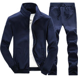 2020 New Autumn Sport Suits Men's Tracksuit Casual Sweat Suits Male Sportswear 2 Piece Set Men Sweatshirts + Pants Streetwear