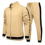 New Men's Tracksuit 2020 Casual Sweat Suits Male Sportswear Winter 2 Piece Sport Suits Set Men Sweatshirts + Pants Streetwear