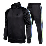 New Men's Tracksuit 2020 Casual Sweat Suits Male Sportswear Winter 2 Piece Sport Suits Set Men Sweatshirts + Pants Streetwear