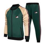 New Men's Tracksuit 2020 Casual Sweat Suits Male Sportswear Winter 2 Piece Sport Suits Set Men Sweatshirts + Pants Streetwear