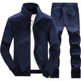 New Men's Tracksuit 2020 Casual Sweat Suits Male Sportswear Winter 2 Piece Sport Suits Set Men Sweatshirts + Pants Streetwear