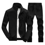 New Men's Tracksuit 2020 Casual Sweat Suits Male Sportswear Winter 2 Piece Sport Suits Set Men Sweatshirts + Pants Streetwear
