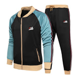 New Men's Tracksuit 2020 Casual Sweat Suits Male Sportswear Winter 2 Piece Sport Suits Set Men Sweatshirts + Pants Streetwear