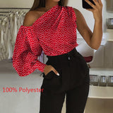 Celmia Summer Women Long Sleeve Shirt