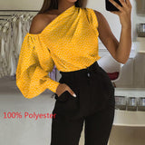 Celmia Summer Women Long Sleeve Shirt