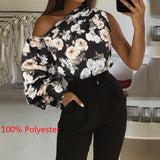 Celmia Summer Women Long Sleeve Shirt