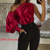 Celmia Summer Women Long Sleeve Shirt