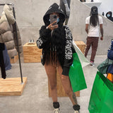 YICIYA Hoodies Harajuku Jacket