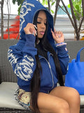 YICIYA Hoodies Harajuku Jacket
