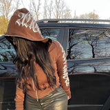 YICIYA Hoodies Harajuku Jacket