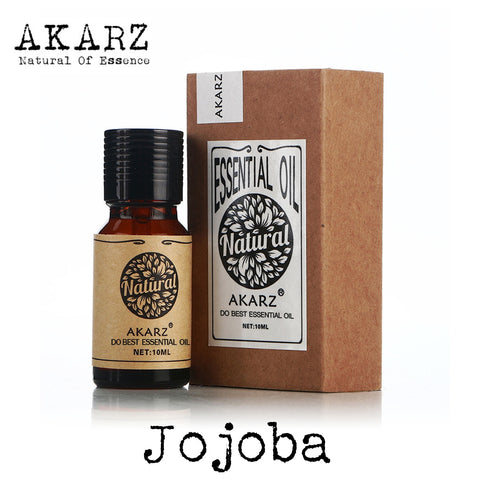 AKARZ Famous brand natural aromatherapy Jojoba essential oil Skin Hair care  bath maintenance Jojoba oil